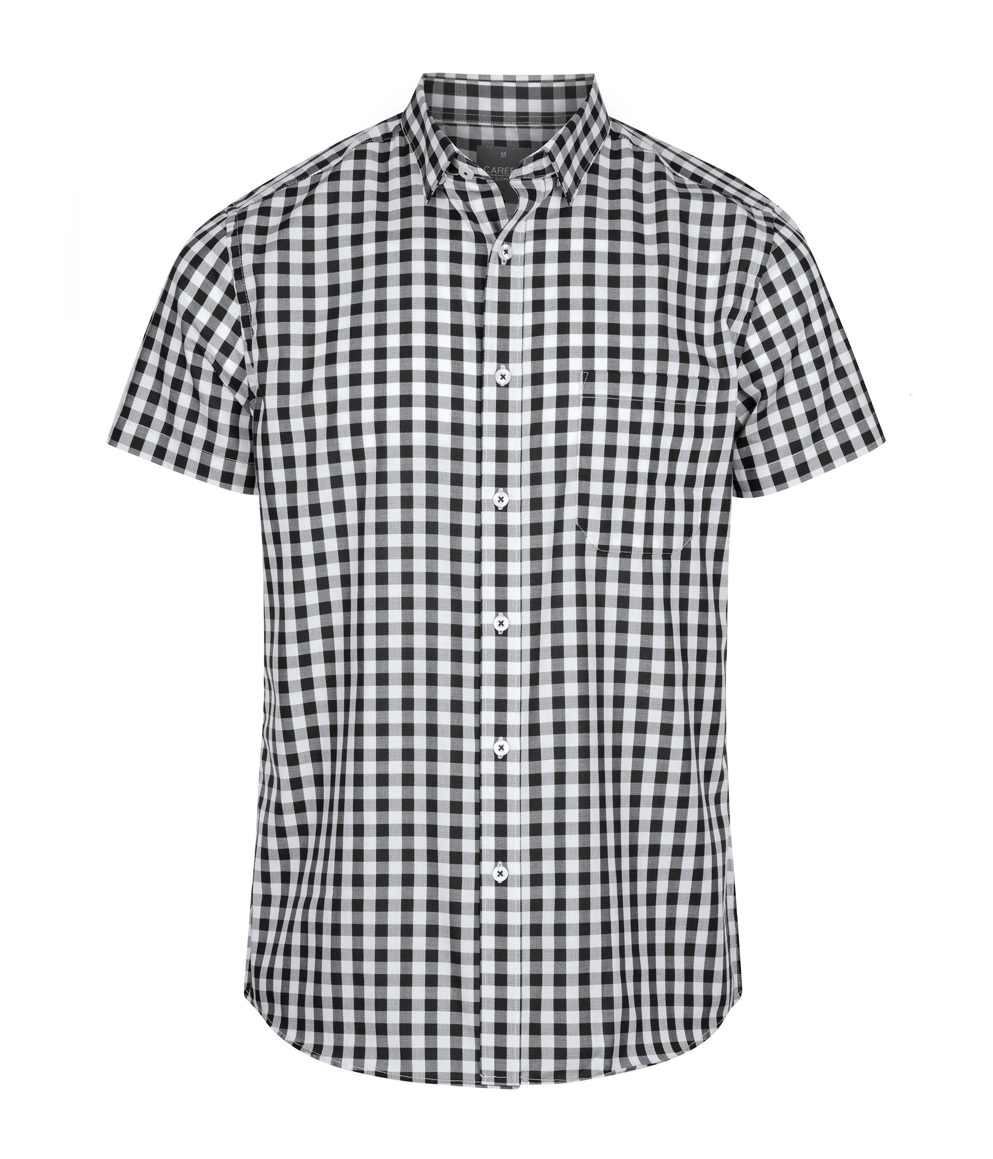 1710HS Gloweave Men's Royal Oxford Short Sleeve Shirt - Image 2