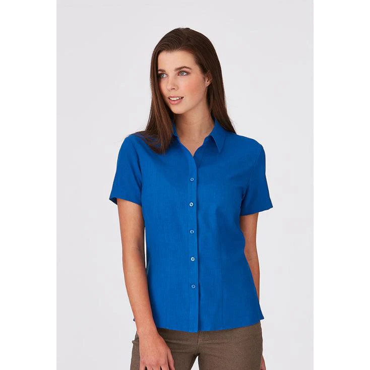 2146SS City Collection Women's Short Sleeve Ezylin Shirt - Image 6