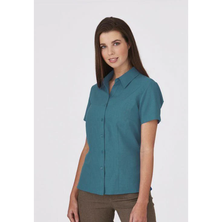 2146SS City Collection Women's Short Sleeve Ezylin Shirt - Image 7