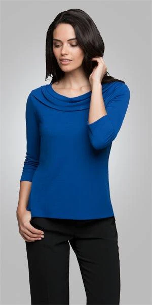 2226 City Collection Eva Knit 3/4 Sleeve Top - Image 6