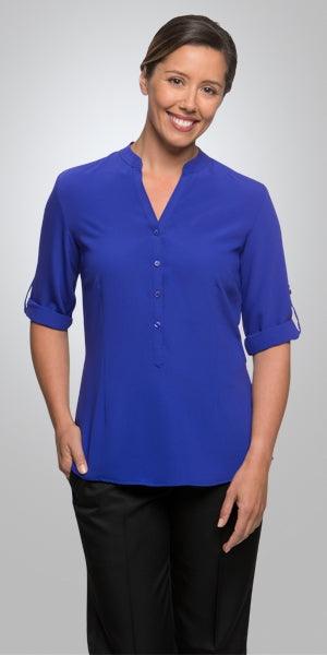 2263 City Collection Women's So Ezy 3/4 Sleeve Shirt - Image 6
