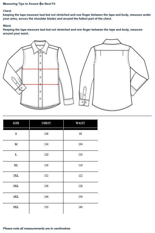 4222 City Collection Mens Pippa Check Long Sleeve Shirt - Image 6
