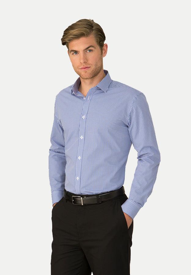 4263 City Collection Mens So Ezy Long Sleeve Shirt - Image 4