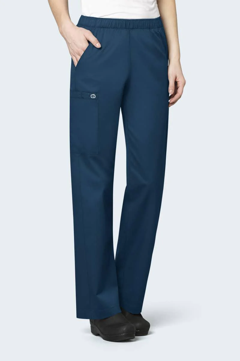 501 WonderWork Women's Elastic Waist Nurses Scrub Pants - Image 10