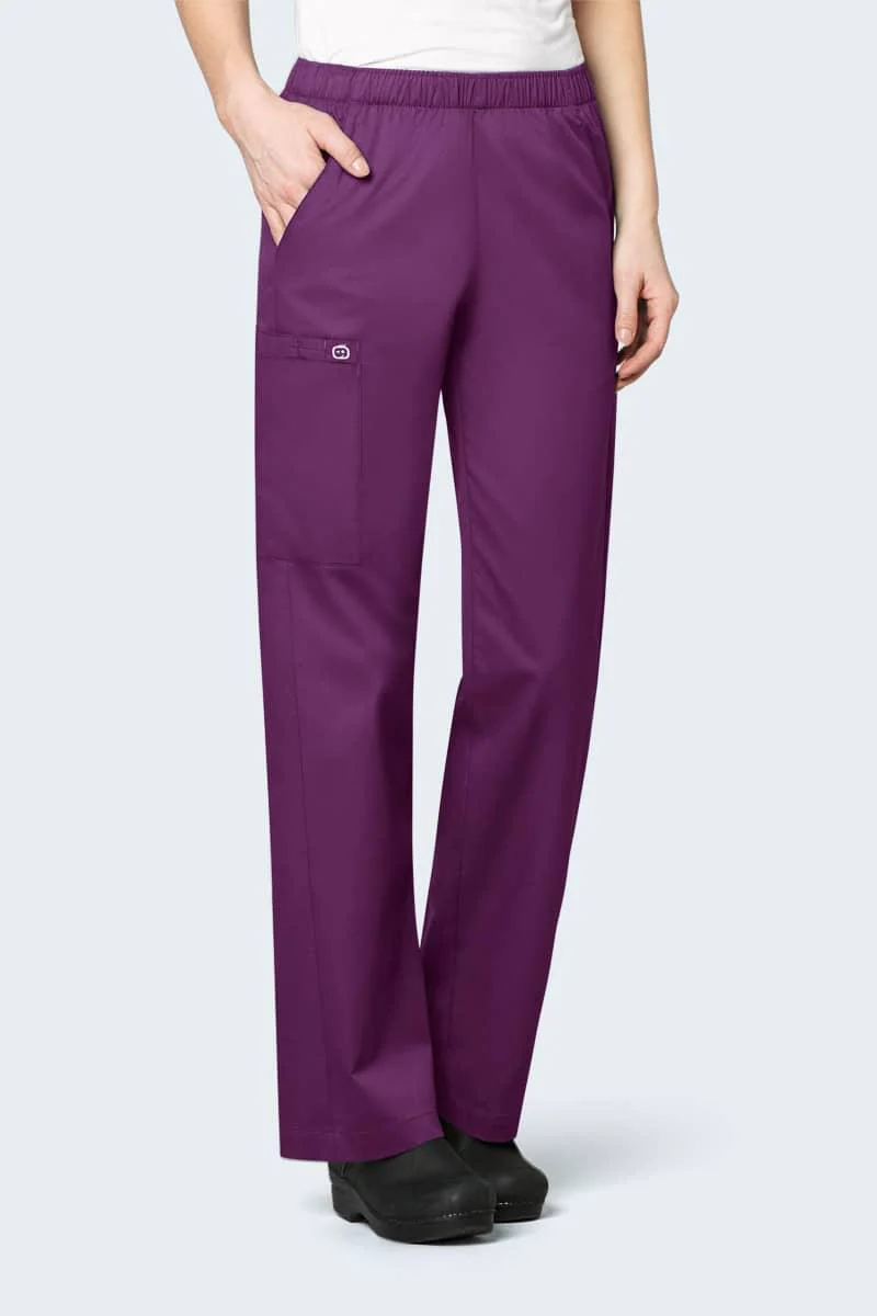 501 WonderWork Women's Elastic Waist Nurses Scrub Pants - Image 12