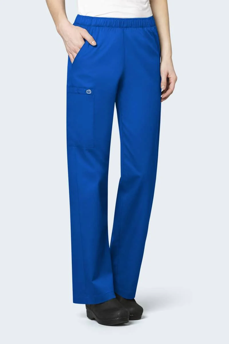 501 WonderWork Women's Elastic Waist Nurses Scrub Pants - Image 14