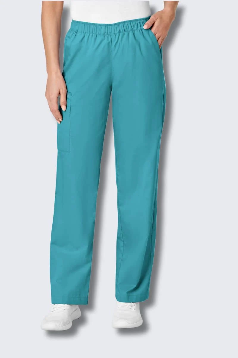 501 WonderWork Women's Elastic Waist Nurses Scrub Pants - Image 5