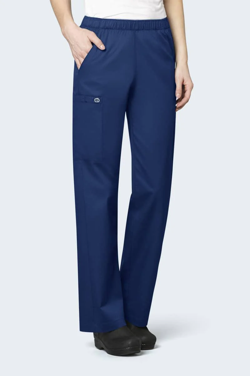 501 WonderWork Women's Elastic Waist Nurses Scrub Pants - Image 7