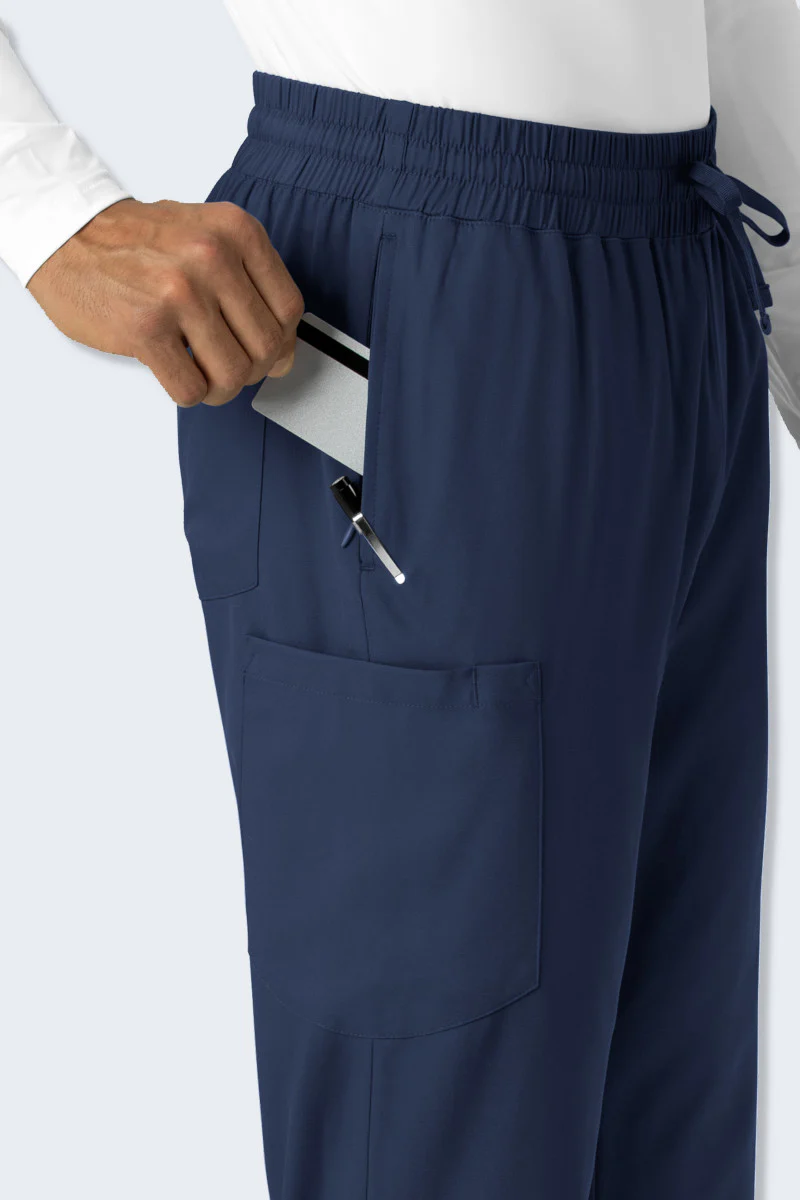 5351 WonderWink Boundless Men's Straight Leg Scrub Pant - Image 3