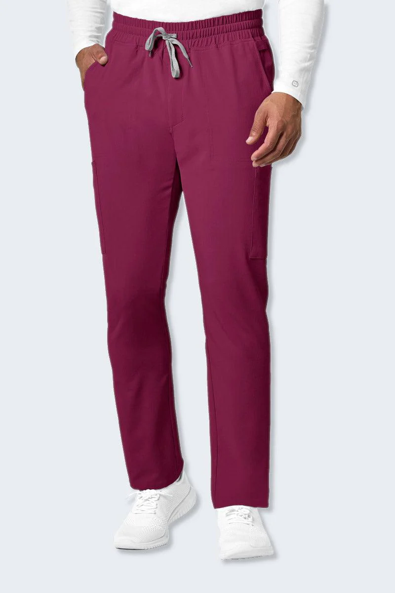 5434 WonderWink Renew Men's Straight Slim Leg Scrub Pant - Image 8