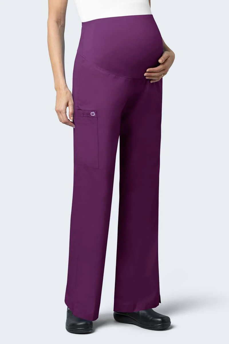 545 WonderWORK Maternity Stretch Nursing Scrub Pants - Image 3