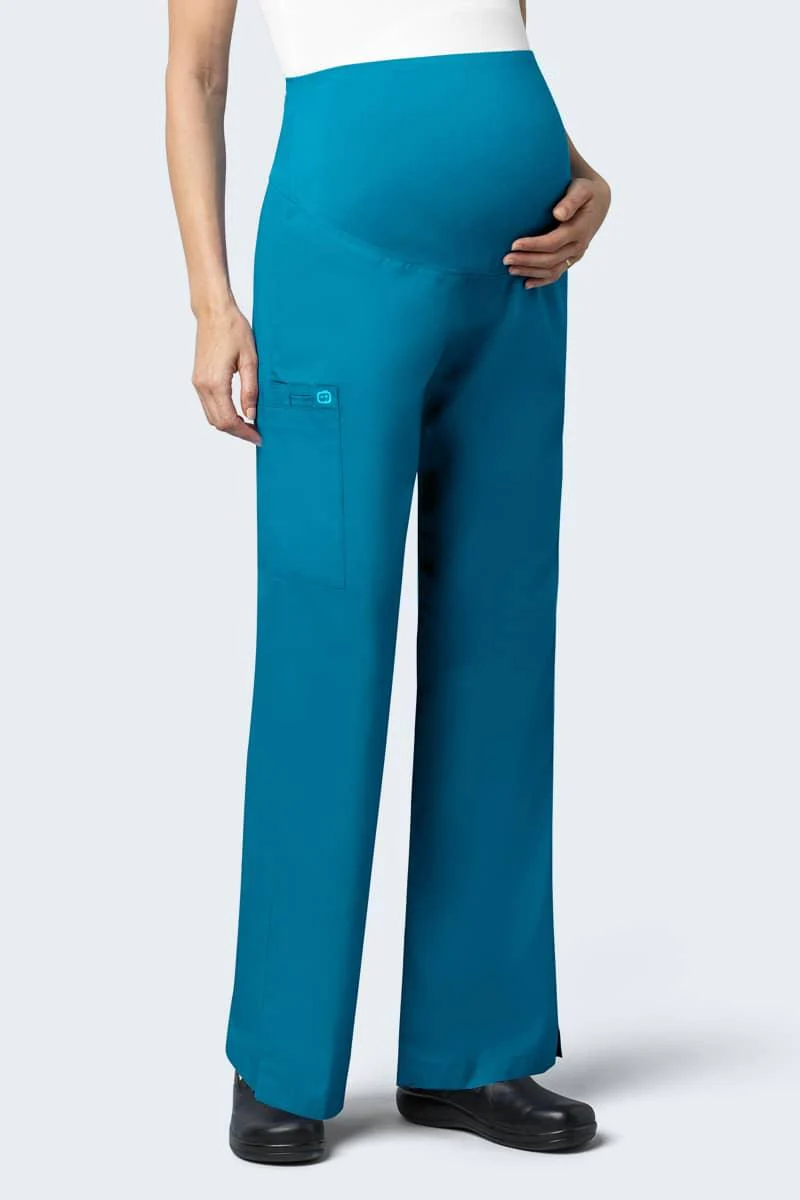 545 WonderWORK Maternity Stretch Nursing Scrub Pants - Image 7