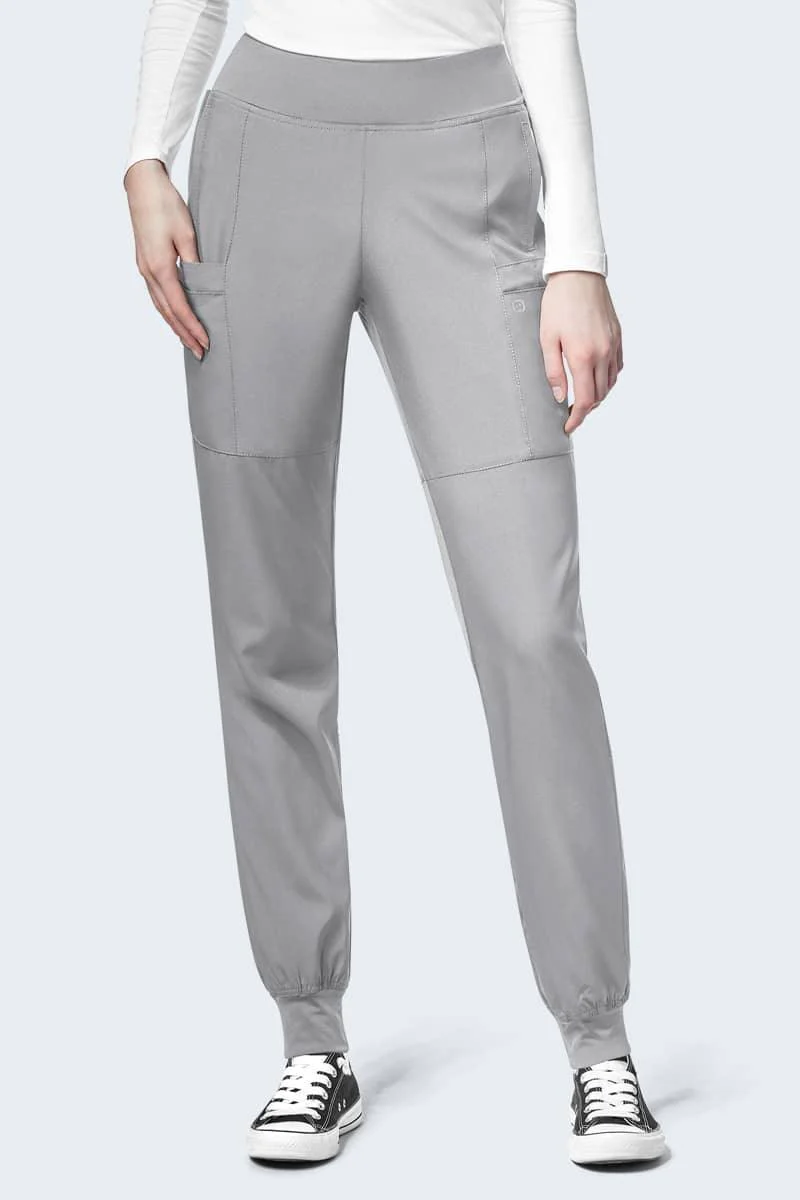 5555SP WonderWink W123 Women's Comfort Waist Cargo Jogger Pant - Image 4