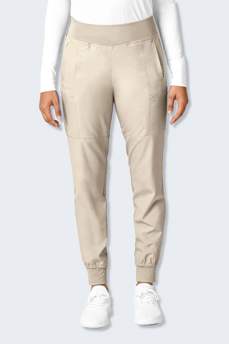 5555SP WonderWink W123 Women's Comfort Waist Cargo Jogger Pant - Image 7