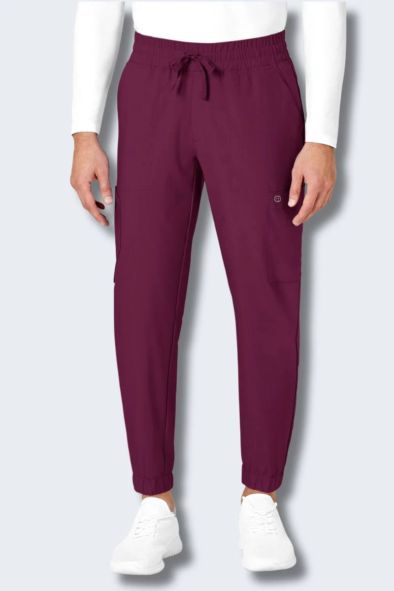 5655 WonderWink W123 Mens Cargo Jogger - Image 7
