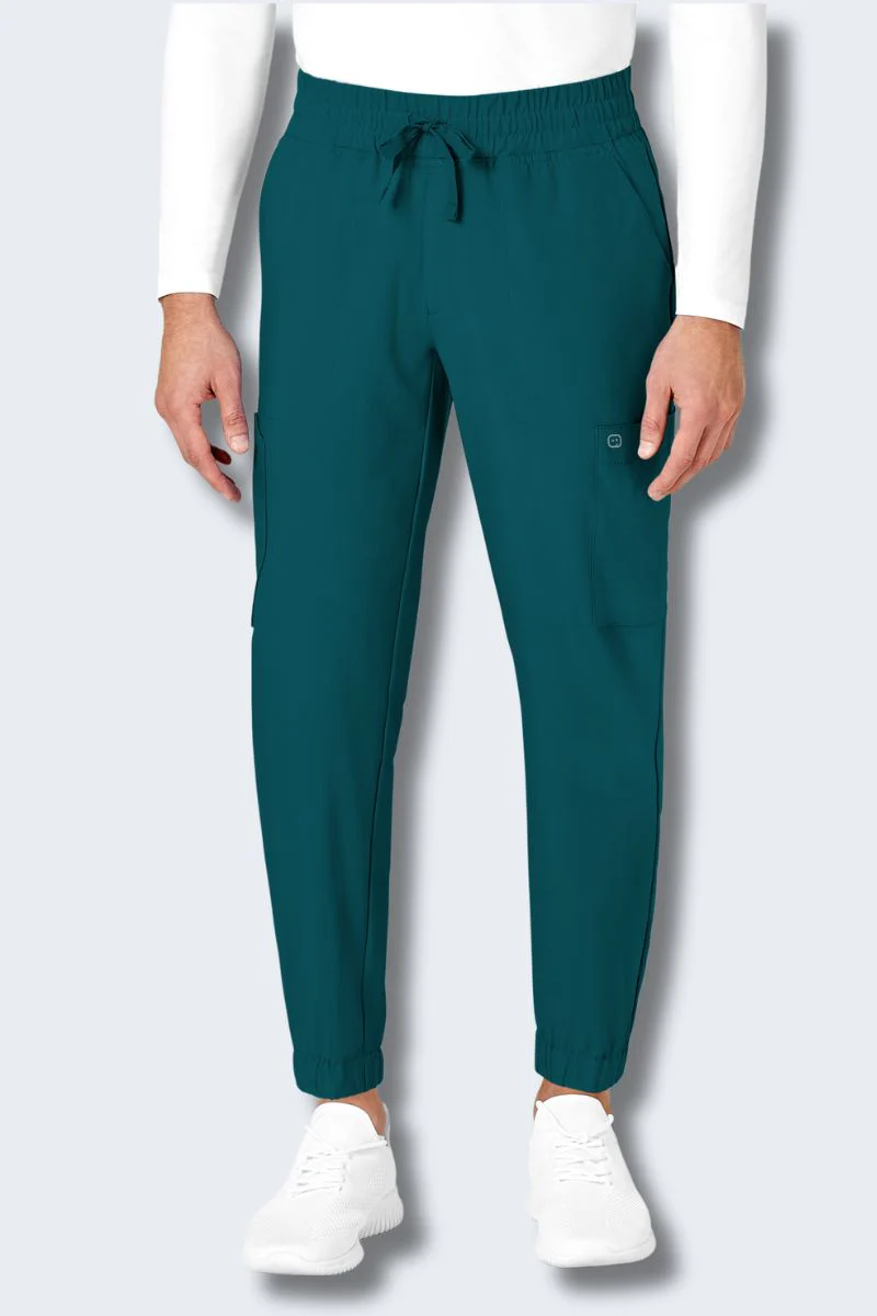5655 WonderWink W123 Mens Cargo Jogger - Image 8