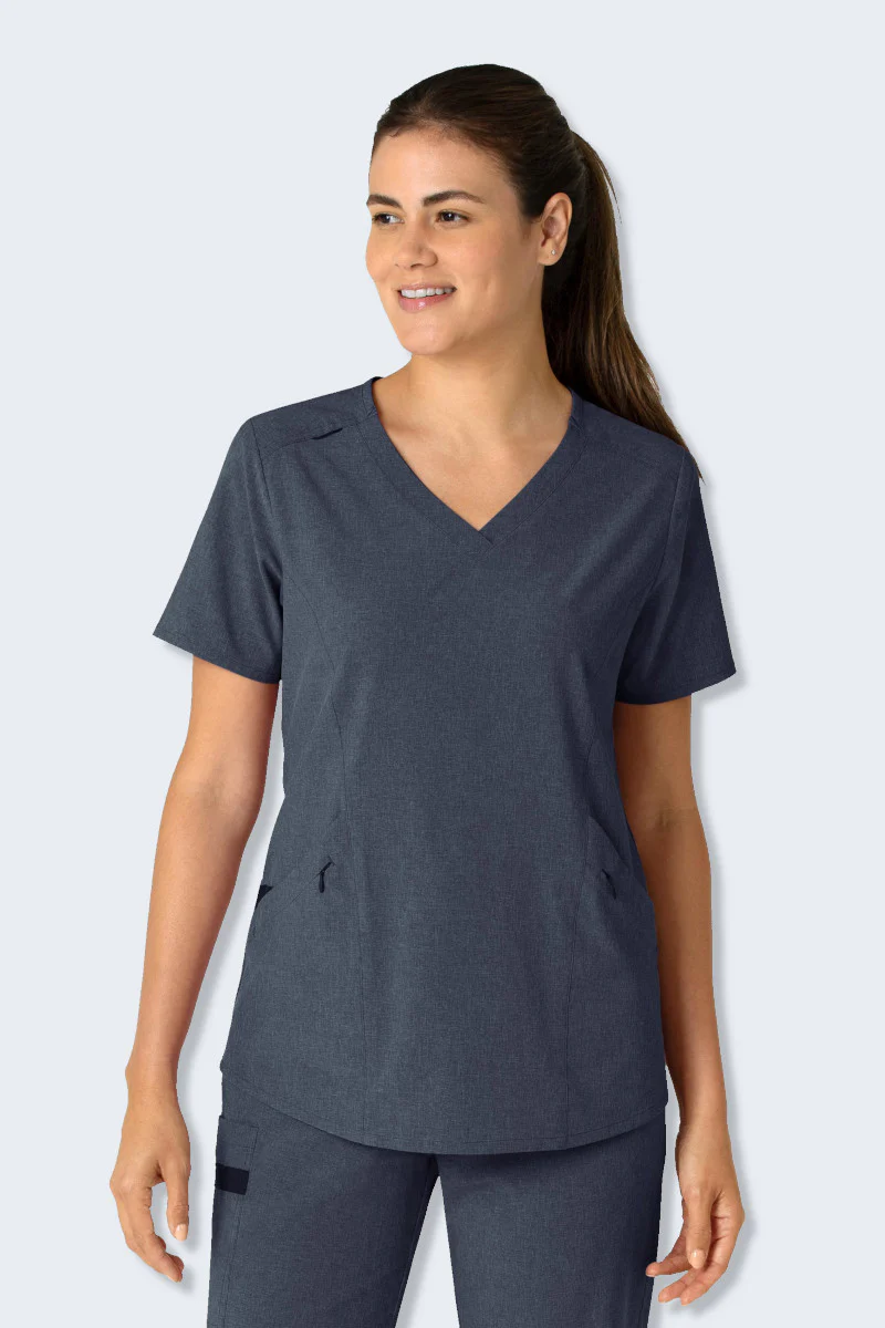 6134SP WonderWink Renew Women's V-Neck Scrub Top - Image 12