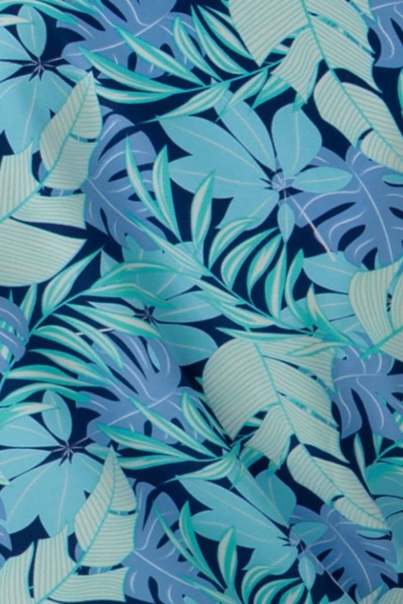 6467 Breezy Palm Women's Print Scrub Top - Image 8