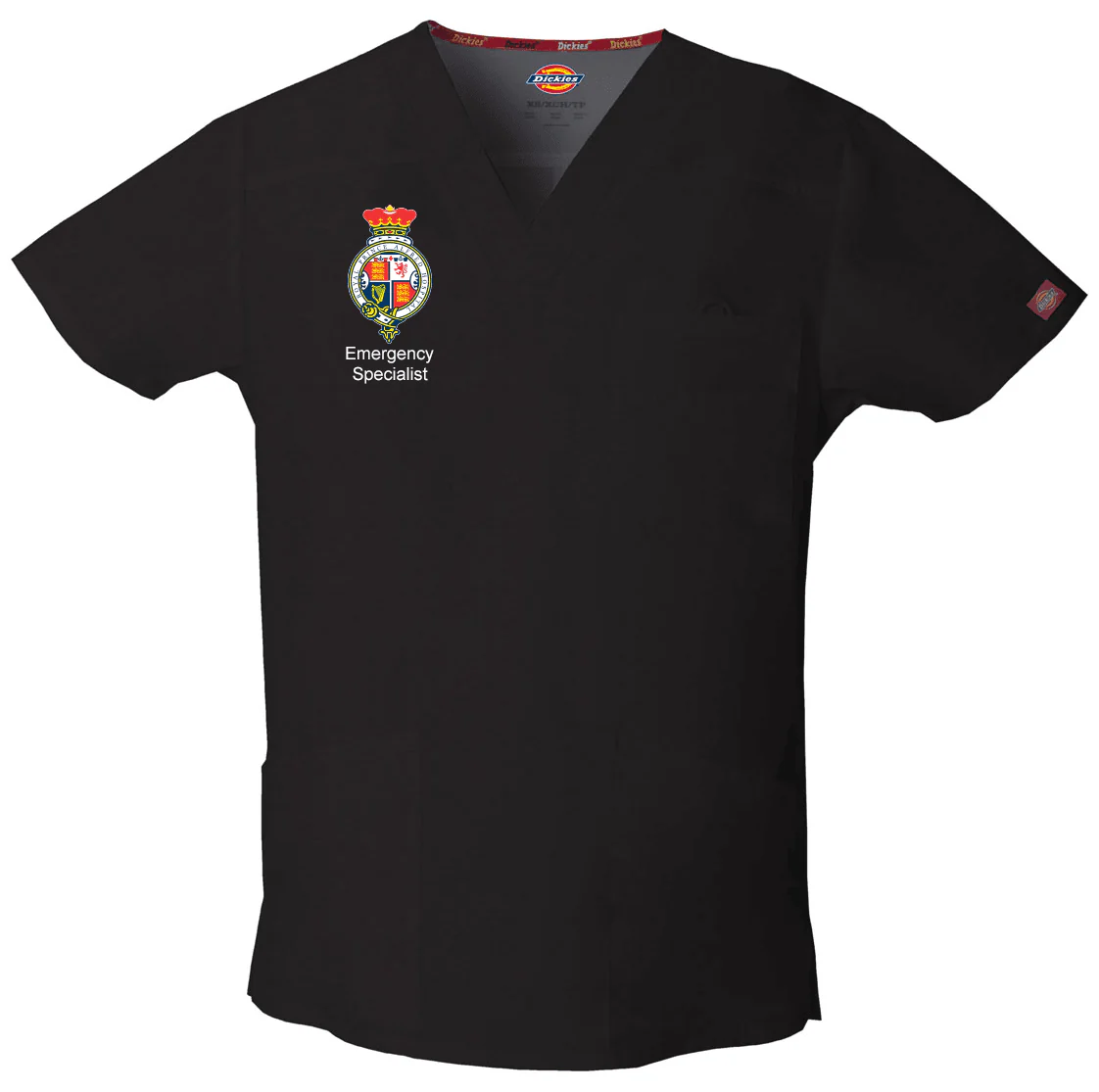 81906 RPA Emergency Specialist Dickies EDS Signature Men's V-neck Utility Scrub Top