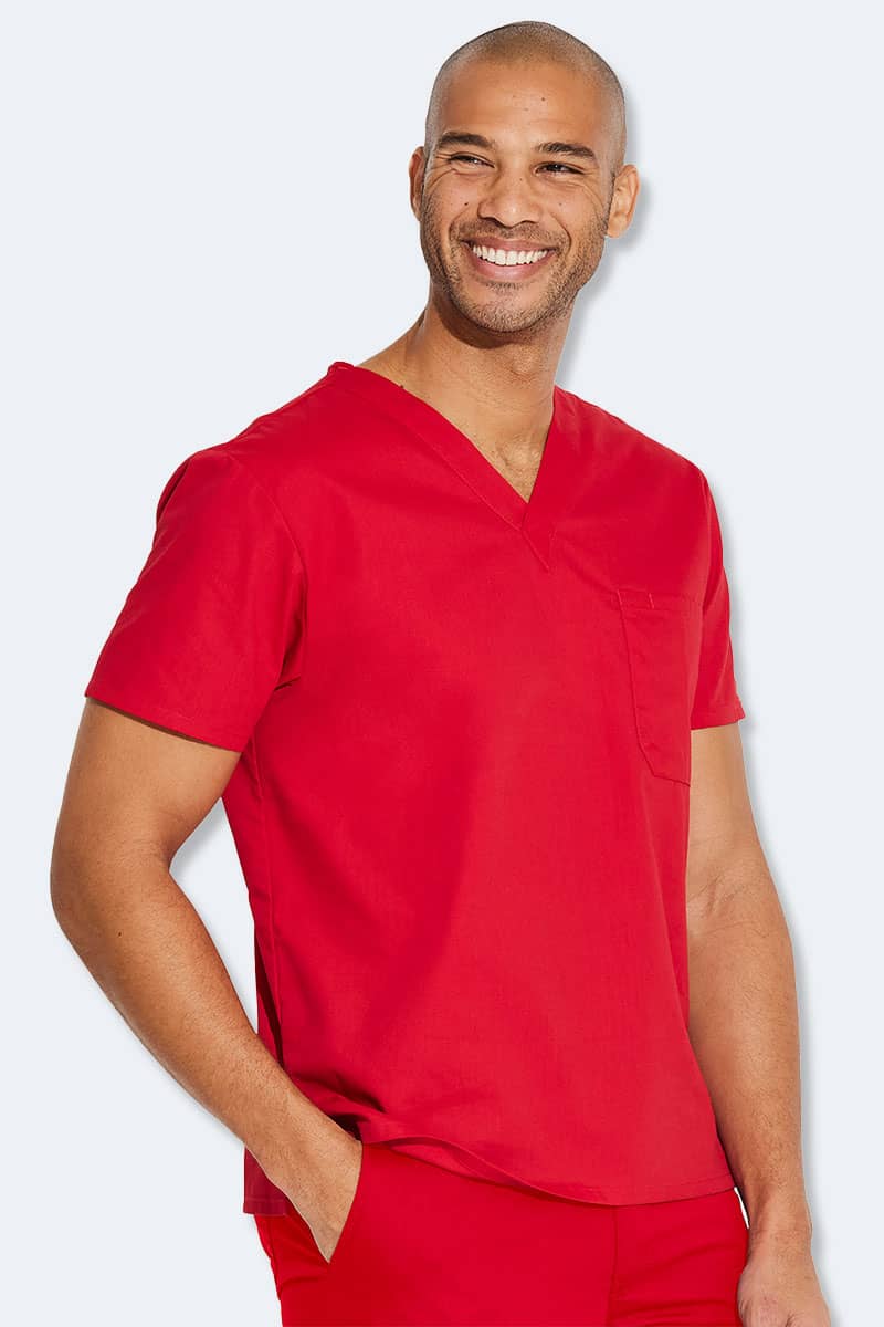 83706 Dickies EDS Classic Unisex V-Neck Scrub Top - Image 11