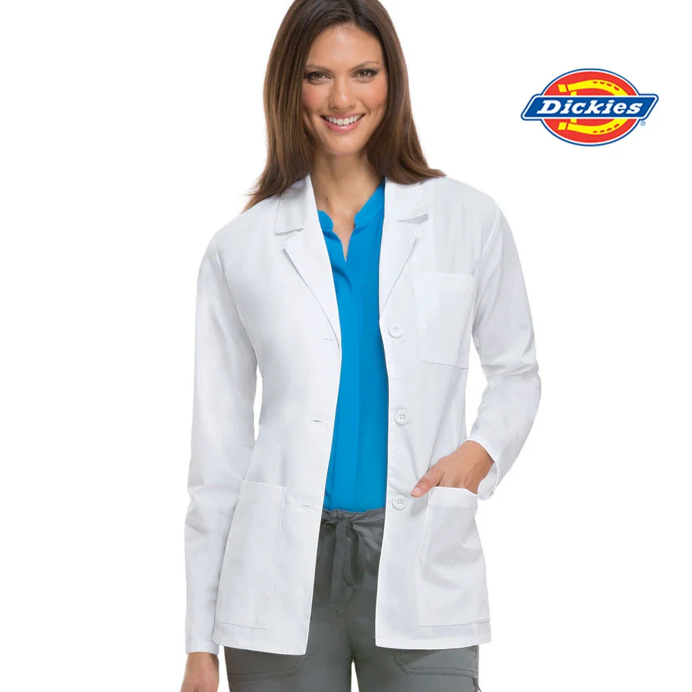 84401 Dickies Womens 28" Consultation Coat - Image 5
