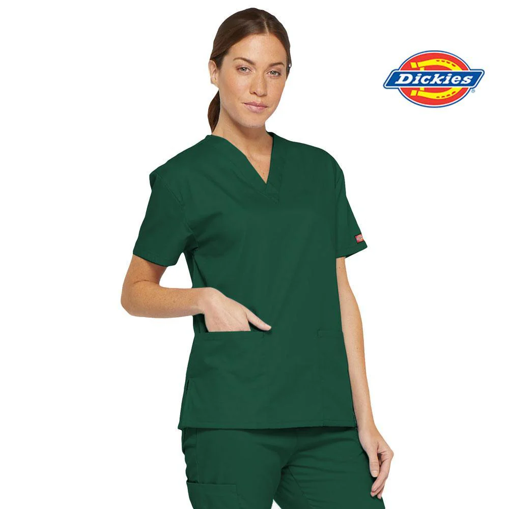 86706 Westmead Emergency Doctor Dickies EDS Signature Classic Womens V-Neck Scrub Top - Image 3