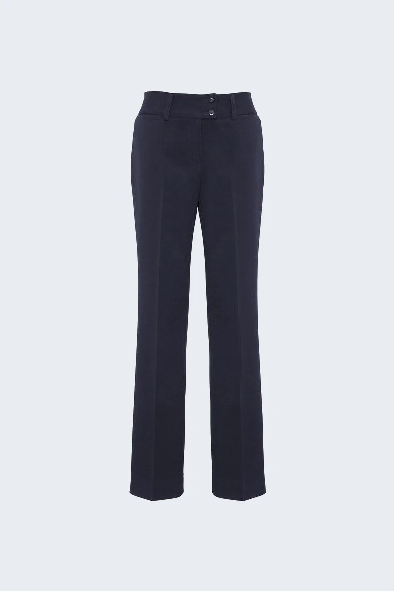 BS506L WYVERN Biz Collection Ladies Stella Perfect Pant Navy