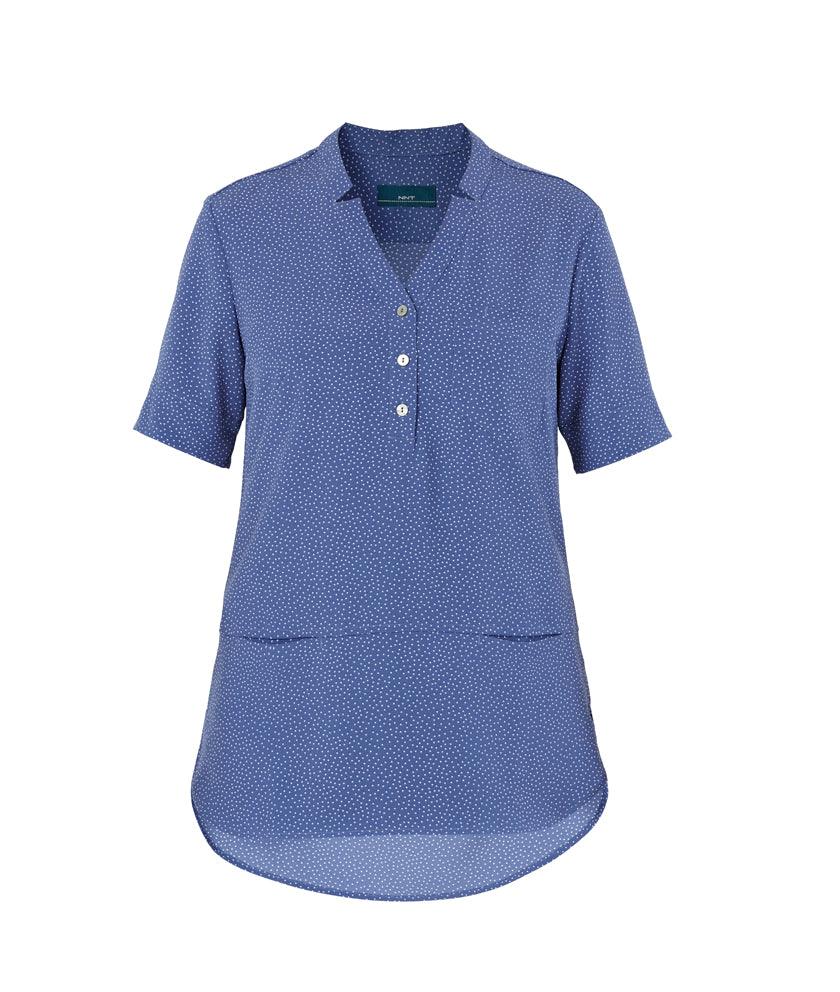 CAT9XP Silvi Spot Print Short Sleeve Tunic - Image 5
