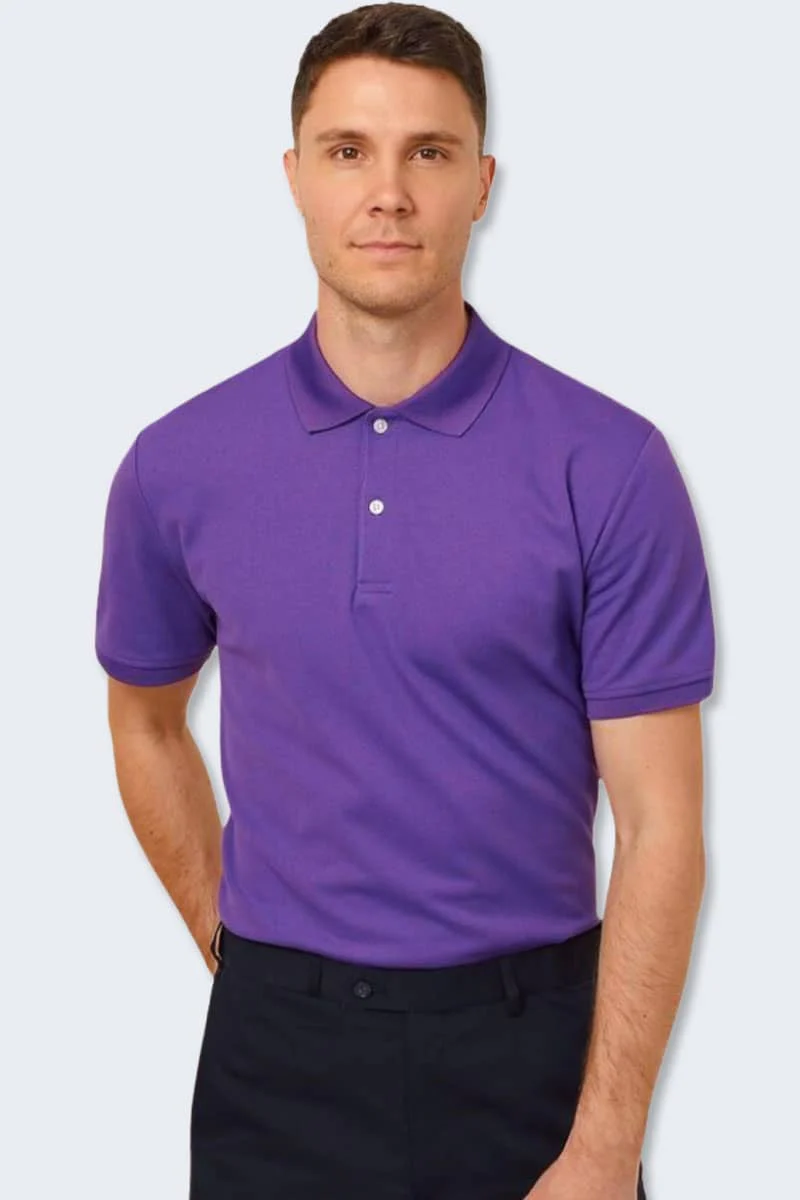 CATJ2M NNT Active Men's Antibacterial Short Sleeve Polo - Image 9