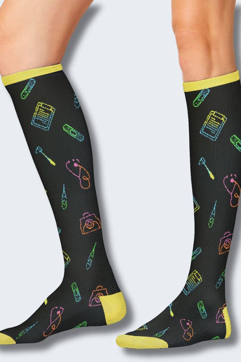 Cherokee Women's Medical Tools 10-15mmHg Support Socks - Image 4