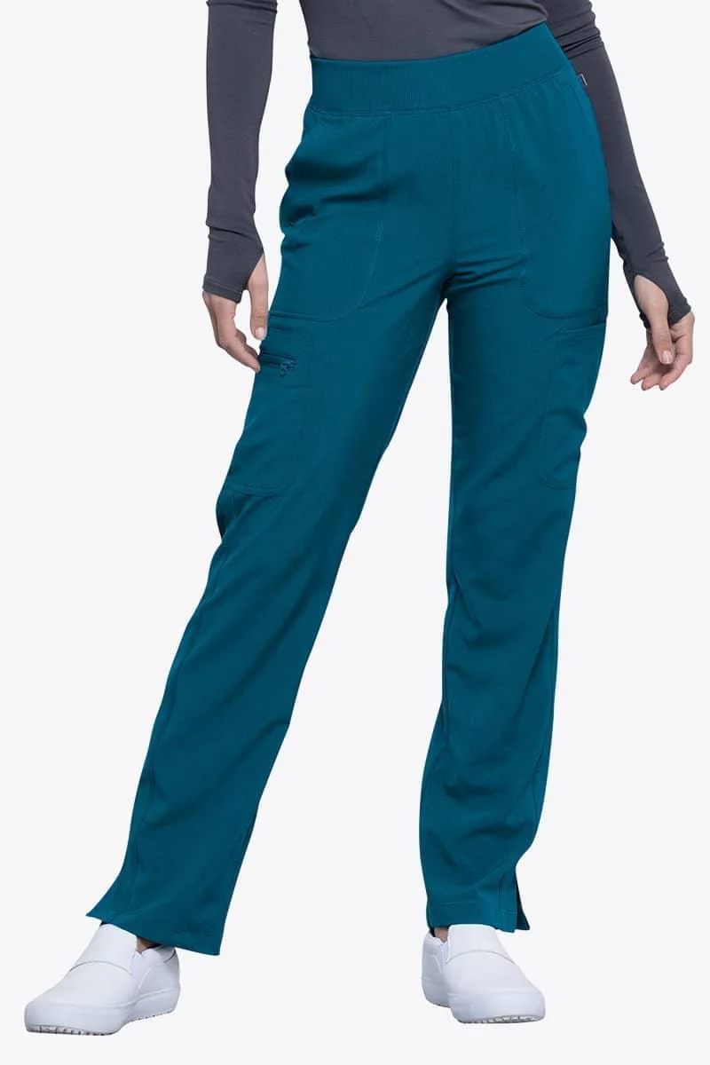 CK065A Cherokee Infinity Women's Mid Rise Tapered Leg Pant - Image 3