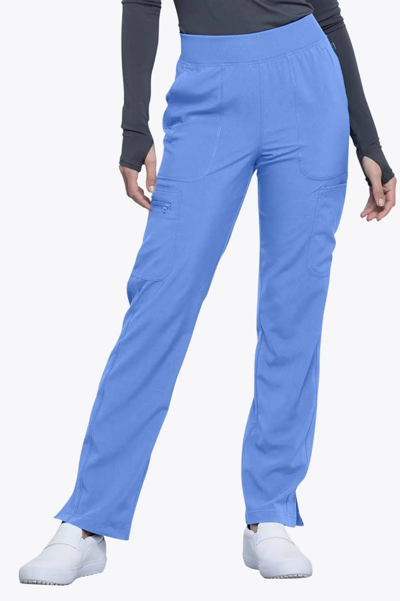 CK065A Cherokee Infinity Women's Mid Rise Tapered Leg Pant - Image 4