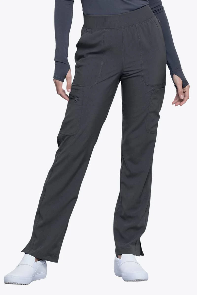 CK065A Cherokee Infinity Women's Mid Rise Tapered Leg Pant - Image 5
