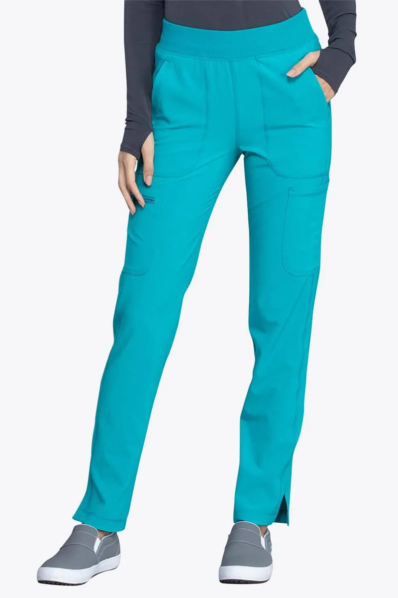 CK065A Cherokee Infinity Women's Mid Rise Tapered Leg Pant - Image 7