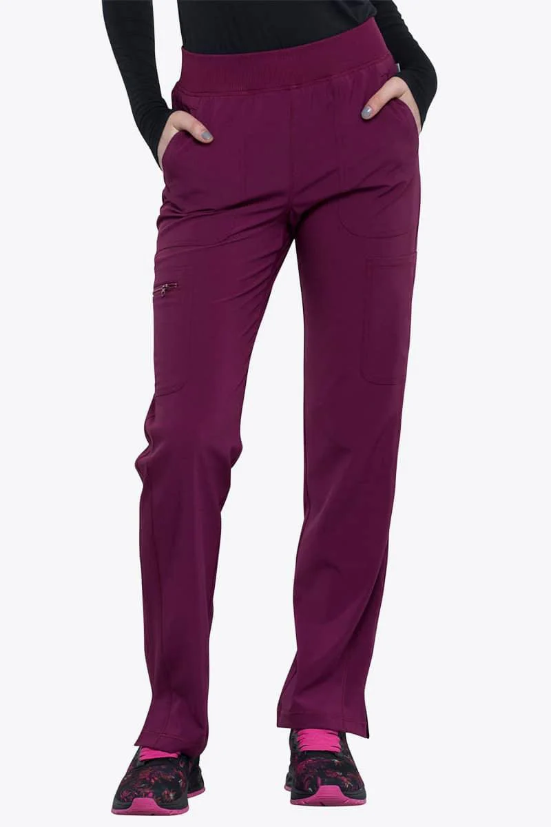 CK065A Cherokee Infinity Women's Mid Rise Tapered Leg Pant - Image 8