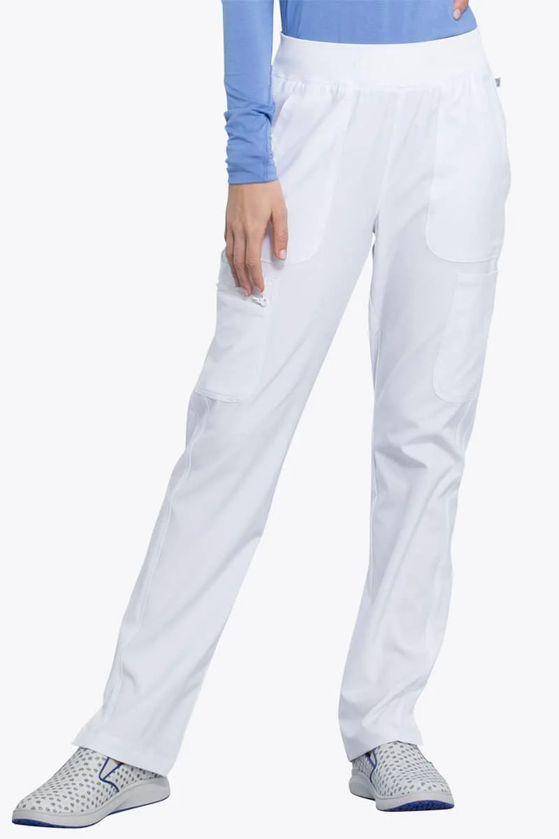 CK065A Cherokee Infinity Women's Mid Rise Tapered Leg Pant - Image 9