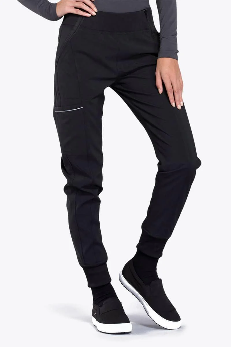 CK110AP Cherokee Infinity Women's Petite Mid Rise Jogger Pant - Image 3