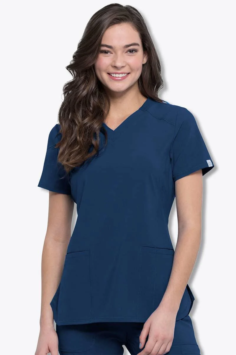 CK865A Cherokee Infinity Women's V-Neck Top - Image 5