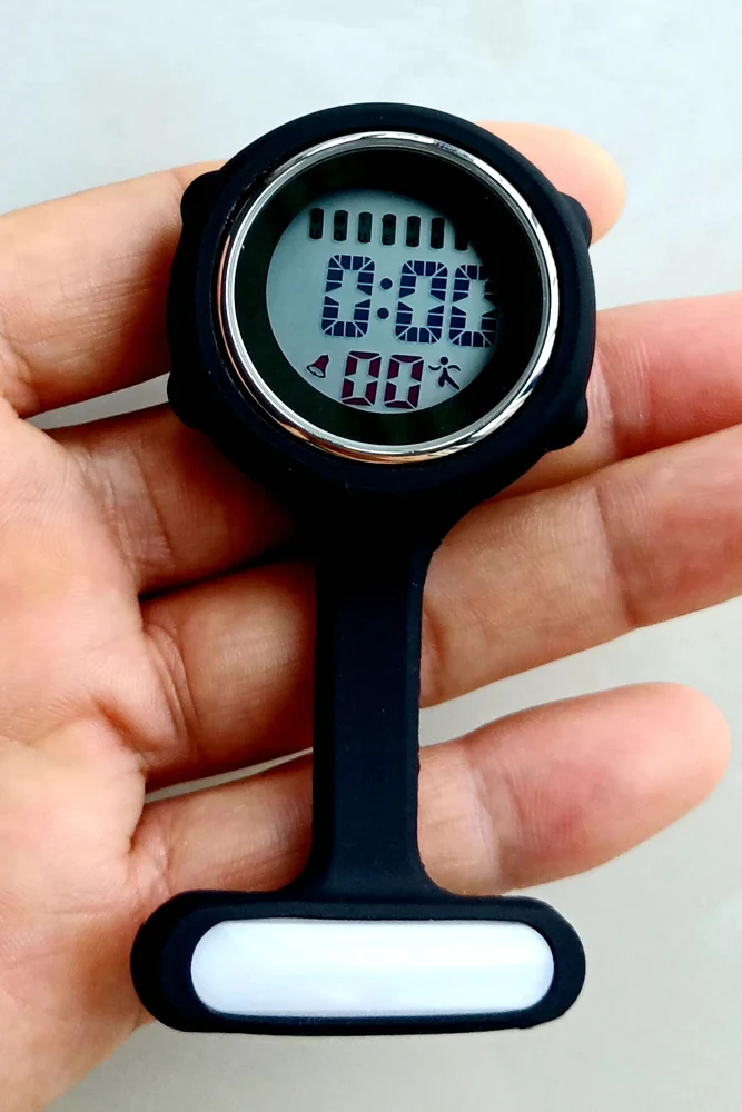 Versatile Digital Silicone Nurses Fob Watch – 8 Fashion Colours - Image 3