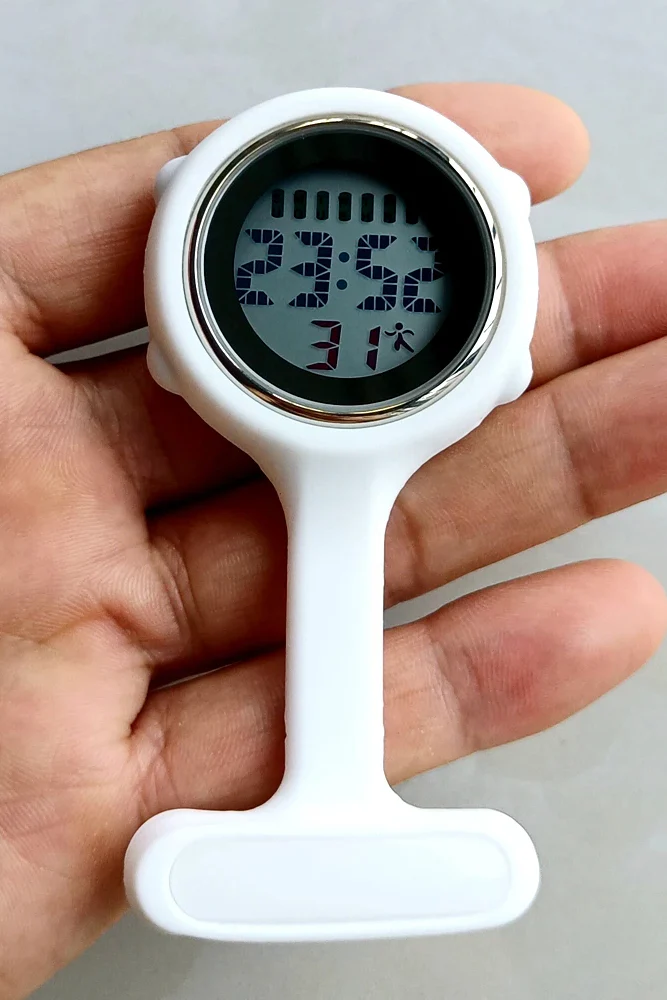 Versatile Digital Silicone Nurses Fob Watch – 8 Fashion Colours - Image 7