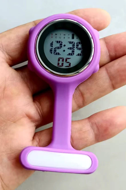 Versatile Digital Silicone Nurses Fob Watch – 8 Fashion Colours - Image 8
