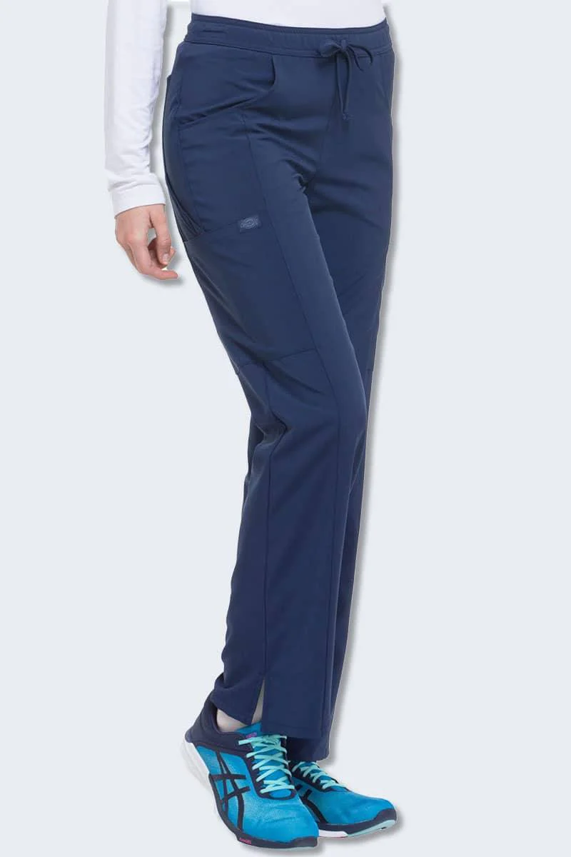 DK010 Dickies Essentials Women's Mid Rise Straight Leg Drawstring Pant - Image 9