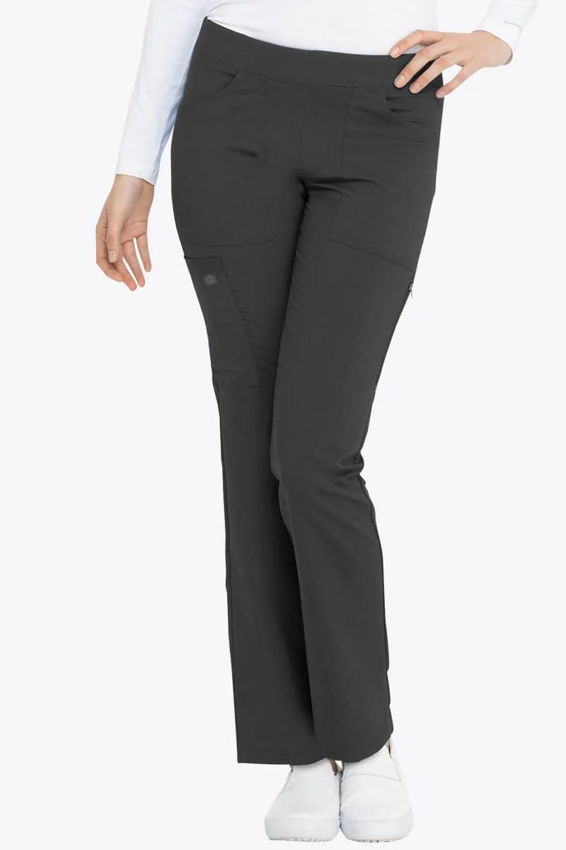DK135 Evolution Laser Dickies Balance Women's Mid Rise Tapered Leg Pant