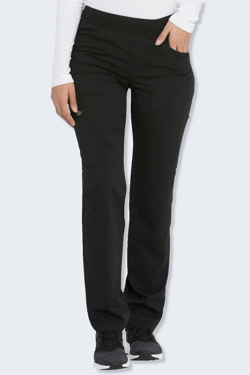 DK135 Dickies Balance Women's Mid Rise Tapered Leg Pant - Image 3