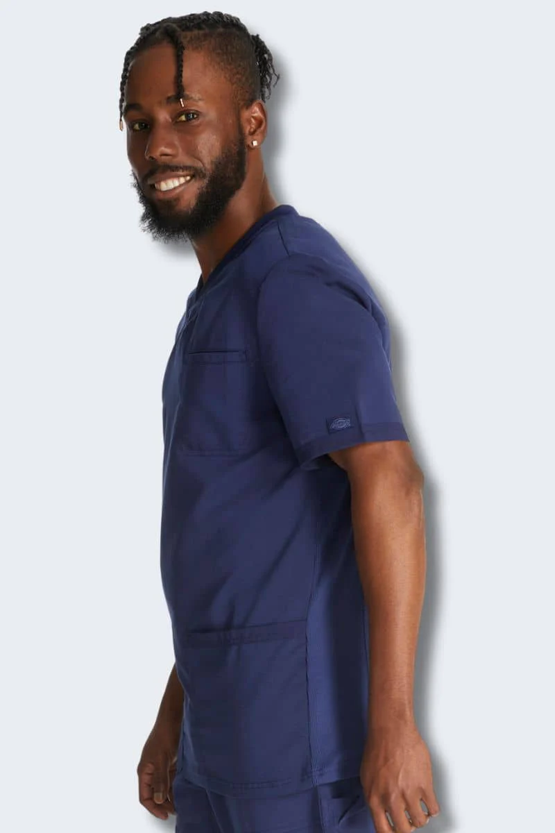 DK845 Dickies Balance Men's V-Neck Top - Image 7