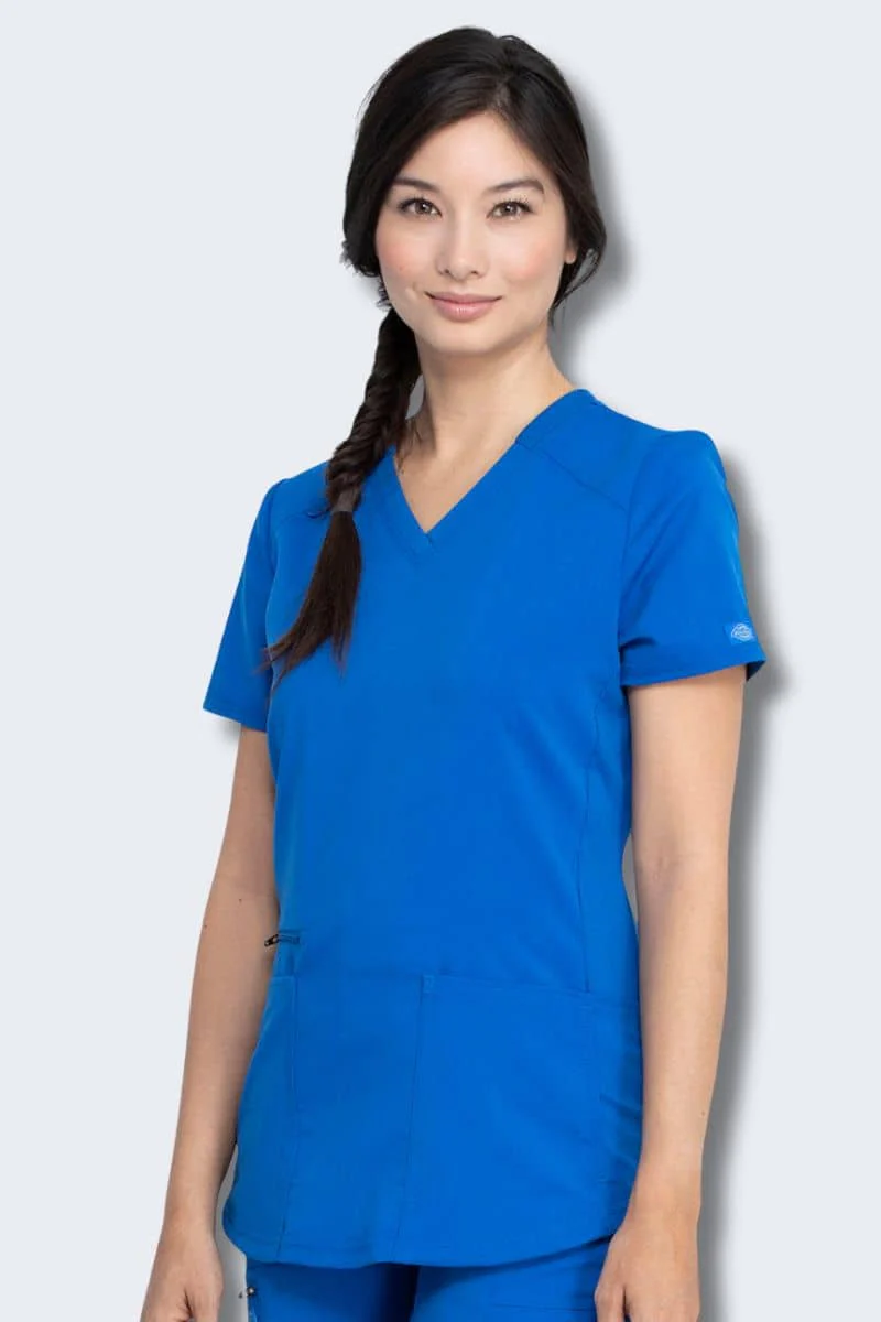 DK875 Dickies Balance Women's V-Neck Top - Image 12