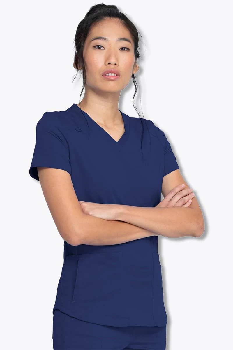 DK875 Dickies Balance Women's V-Neck Top - Image 8