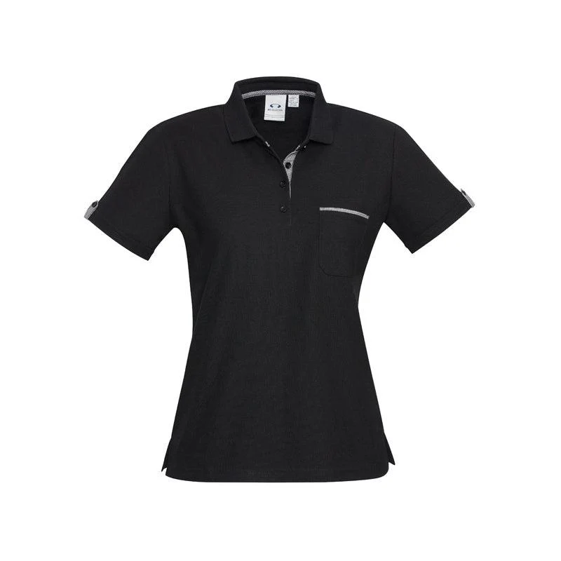 P305LS Biz Collection Women's Edge Polo Shirt - Image 2