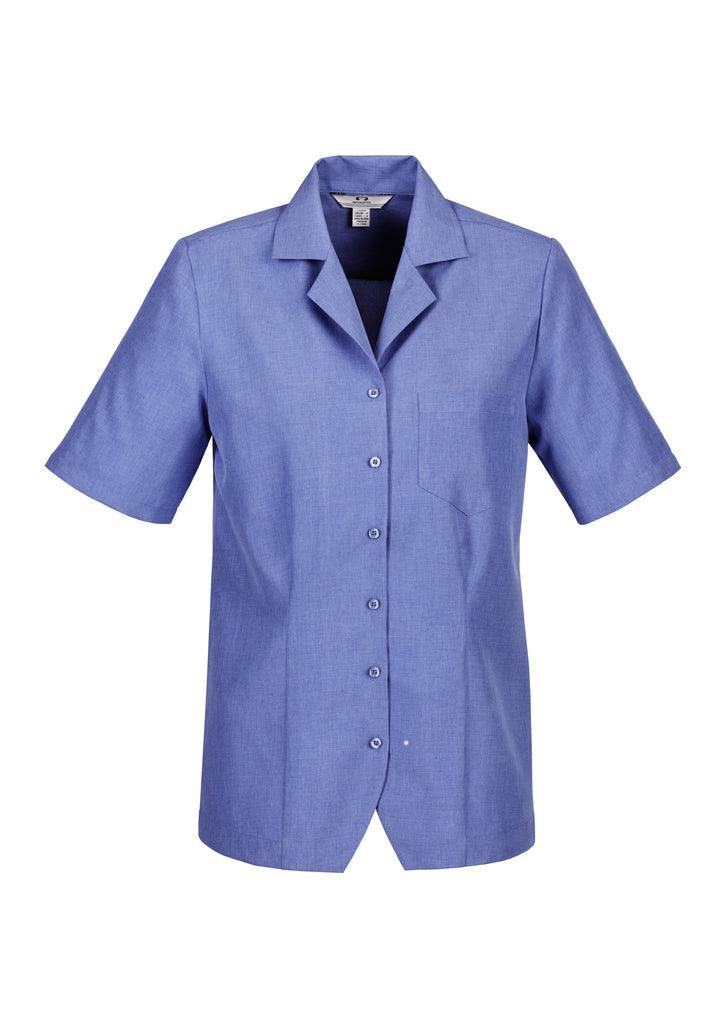 S265LS Biz Collection Ladies Plain Oasis Overblouse - Image 6