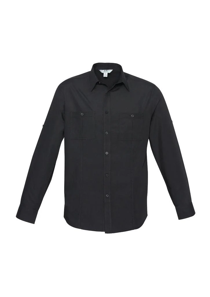 S306ML Biz Collection Mens Bondi Long Sleeve Shirt - Image 4